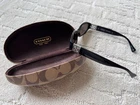 Coach Sunglasses 8012 (hope) 5002/11 (black) Silver 53/15 140 Frames Only + Case Pre-owned. Price: $39.99.