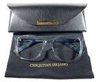 Christian Siriano Eva Eyeglasses Frame Crystal Gray Size: 54-16-140 New. Price: $98.75.