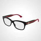 New Gucci Eyeglasses Black 51-15-140 Rectangular Cat Green Red GG02780N. Price: $345.99.