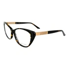 Nat & Coco NC2771 Womens Plastic Eyeglass Frame Amber 52-18 New. Price: $47.47.