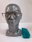 Lensmart 95929 Eyeglasses Optical Frame 52-20-143 Round Gold Pre-owned. Price: $19.99.