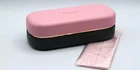 New Kate Spade Hard Large Pink Green Clamshell Case Eyeglasses Cloth. Price: $22.62.