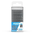 AK-BIT0013 Interactive Human Bones Basing Bits (120 Pieces) New. Price: $23.38.
