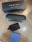 New Box Authentic Oakley Black Optical Eyeglasses Case Pouch & Cleaning Cloth. Price: $25.00.