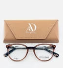 Longchamp LO2608 272 Peach Black Womens Panto Full Rim Eyeglasses 49-19-140 B:41 New. Price: $43.99.
