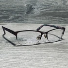 Kate Spade New York Eyeglass Frames Womens 53-15-135 Brown Half Rim Floral Pre-owned. Price: $35.96.