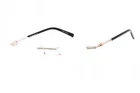 Charriol PC71044-C02 Rimless Eyeglasses 54MM Silver Rose Gold Swarovski Women New. Price: $159.99.