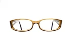New Juicy Couture Brown Clear Rectangular Glasses Eva 01C9 52 16 130 Pre-owned. Price: $104.00.