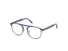 Tom Ford FT5982 090 Shiny Blue Demo Lens 52 Mm Men's Eyeglasses New. Price: $220.99.