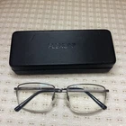 Flexon Men's Eyeglasses Frames Washington 600 033 Half Rim Gunmetal 54-18-140 Pre-owned. Price: $49.95.
