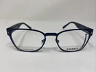 Fossil Eyeglasses Frame Wallance 01F2 53-19-145 Navy Blue Flex Hinge JT39 New. Price: $40.00.