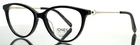 Jones New York VJON802 0BLA Black Womens Semi Cat Eyeglasses 53-16-145 B:41. Price: $49.99.