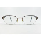 Elle Eyeglasses Womens Brown Filigree Half Rim Frame EL13430 50-19-135 Pre-owned. Price: $31.99.