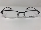Rims Eyewear Eyeglasses Frame R3 1006 Black/red 50-17-135 Half Metal UI74 New. Price: $29.50.
