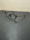 Dolce & Gabbana DG3280-911 Women's Eyeglasses Cube Black Gold 52MM Cat Frame Pre-owned. Price: $75.00.