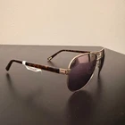 Ted Baker TB130 Rgd Aviator Sunglasses Brown Gradient Lens 57-14 135 Spring Arms New. Price: $60.00.