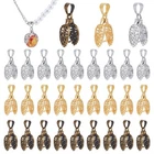 Pinch Bails Hollow Curved, 30 Pcs Colors Brass Clip Clasp Tibetan Dang... New. Price: $20.68.