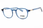Guess GU8251 090 Shiny Blue 48MM Eyeglasses New Authentic. Price: $43.89.