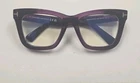 Tom Ford TF5881-B Eco 081 Purple Square Eyeglasses Frames 52-19-135 Italy New. Price: $189.99.
