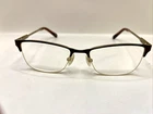 Gant Eyeglasses GA4067 082 Half Rim Designer Frames Only Brown 50-17-135 Pre-owned. Price: $19.38.
