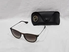 Ray-ban Sunglasses, Erika Rb 4171 865/13 3N Matte Tort 54-18-145 Italy Pre-owned. Price: $31.99.