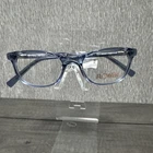 Flower Eyeglasses Frame Women's 6003 Maggie Blue Full Rim Rectangular 50-19-140 New. Price: $34.11.