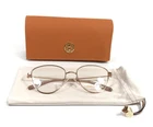 Tory Burch Eyeglasses Frames TY1082 3340 Rose Gold Cat Wire Rim 52-17-140 New. Price: $89.99.