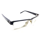 Morel 30218L Nn 04 Black Square Eyeglasses Frames 56-19 145 France Women Pre-owned. Price: $79.99.