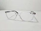 Read Ray-ban Eyeglasses RB7176 5943 Transparent Full Rim 52-17-140 Frames Only Pre-owned. Price: $19.95.