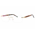 Charriol Men's Eyeglasses Shiny Gold/tortoise Metal Rimless Frame PC75109 C01 New. Price: $130.99.