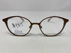 Jean Lafont Paris Eyeglasses Frame France Bertille 574 46-17-130 Brown ZP68 New. Price: $118.00.