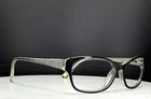 Vtg Anne Klein AK5002 (001) Black Womens Grey Semi Cat Eyeglasses Frames Only Pre-owned. Price: $39.99.