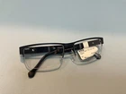 Ermenegildo Zegna VZ3315 0568 Gunmetal Half Rimless Eyeglasses 57-16 140 Pre-owned. Price: $60.00.