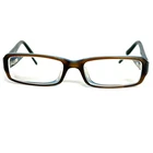 Calvin Klein Ck 5572 200 Brown Blue Rhinestone Eyeglasses Frames 50-16-130 Pre-owned. Price: $39.99.