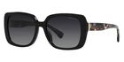 Ralph Woman Sunglasses RA5298U 5001T3 55MM Shiny Black -grey Polarized Lens -new. Price: $58.65.