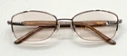Elle EL13427 Lb 52 18-135MM Light Brown Authentic Eyeglass Frames Only Pre-owned. Price: $29.87.