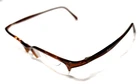 Ray Ban RB7005 2107 Brown Half Rim Eyeglasses 48-19 135 Vg Pre-owned. Price: $19.97.