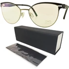 Ovvo Optics 3726 C6B3B/50 Black Cat Full Rim Frame Eyeglasses New. Price: $199.99.