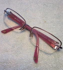 Vogue VO3779-B 612 Women's Half Rimless Eyeglass Frames Violet Butterfly Crystal Pre-owned. Price: $29.95.