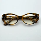 Tom Ford Eyeglasses Frames Icon TI5015-B 055 Havana Cat Blue Block 53-18-140 New. Price: $258.88.