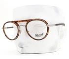 Persol Eyeglasses PO2485-V 1144 Brown Havana On Gunmetal 46MM No Case New. Price: $165.00.