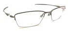 Oakley Lizard OX5113-0256 Pewter Metal Half Rim Eyeglasses Frames 56-18 135 Pre-owned. Price: $104.99.