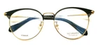 Kio Yamato KT-474U Metal Full Frame Round Eyeglasses 51-17-143 Black/gold New. Price: $225.00.