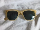Warby Parker Sun Glasses Winston 670 Ginger Lemonade Square Frame 49-19-140 Pre-owned. Price: $17.50.