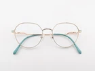 Jill Stuart Eyeglasses, Frames Only, JS33084-1, 48-17-140, Metal, Mint/gold Pre-owned. Price: $29.99.