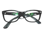 Ray-ban Rb 5184 2000 Eyeglasses Square Black Optical 52-18-145 Frames Only Pre-owned. Price: $24.99.