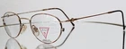 Vintage Guess 502 Da / Eyeglasses Tortoise Gold 47-20-15 Italy Metal Retro New. Price: $124.00.