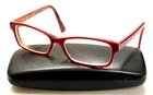 Lafont Issy & Laser 686 Red Plastic Rectangular Women's Eyeglasses Frames Pre-owned. Price: $49.99.