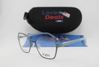 New Fysh 3752 M207 Clear Pruple Blue Gunmetal Authentic Eyeglasses 52-18. Price: $147.90.
