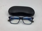 Ray Ban Rb 7025 5796 Eyeglasses Frames 17 145 Blue Square Only MK1 Pre-owned. Price: $29.54.